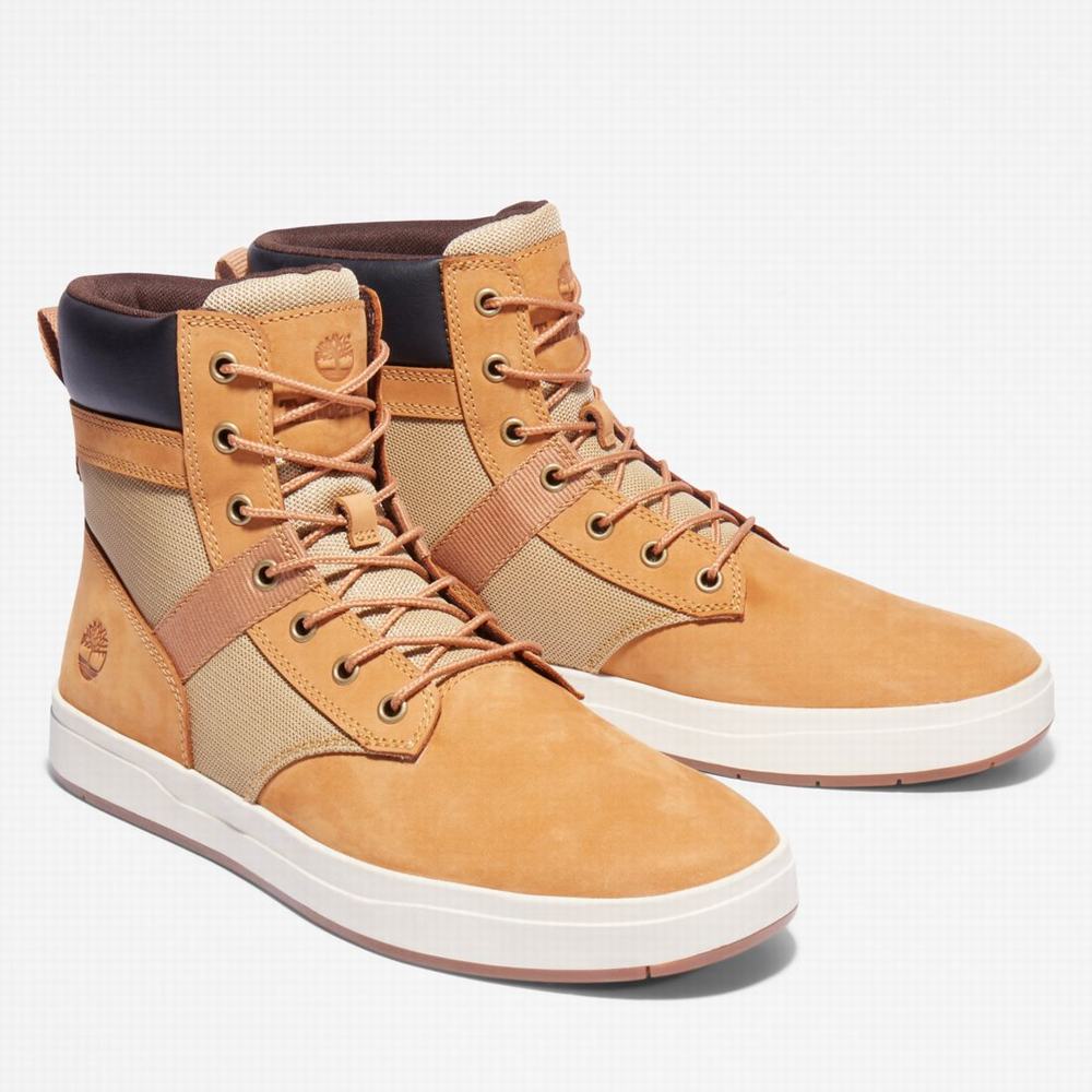 Timberland Davis Square Bot Erkek Kahverengi | TR-8903U