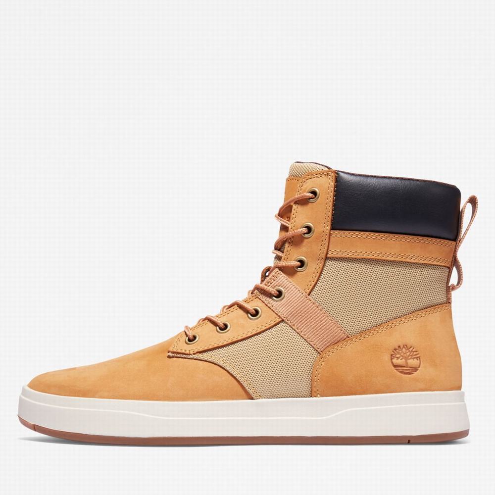 Timberland Davis Square Bot Erkek Kahverengi | TR-8903U