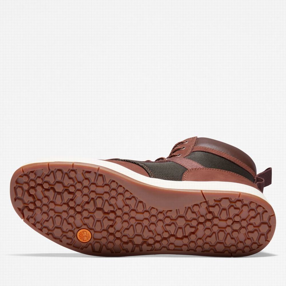 Timberland Davis Square Bot Erkek Koyu Kahverengi | TR-8930S