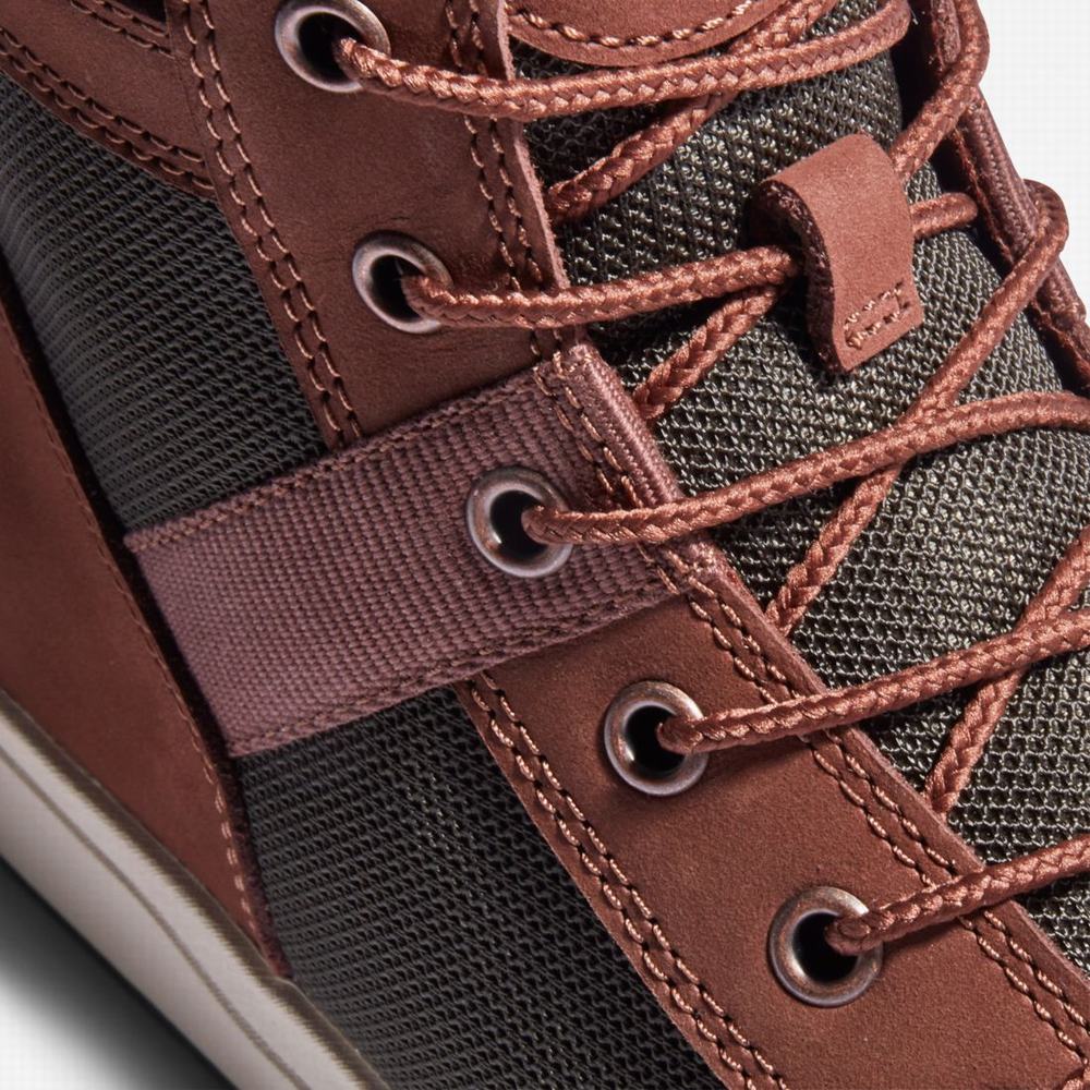 Timberland Davis Square Bot Erkek Koyu Kahverengi | TR-8930S