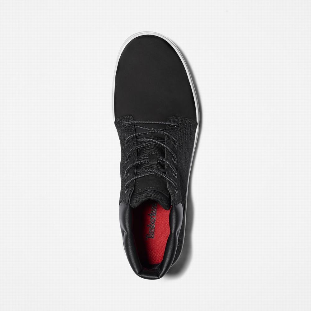 Timberland Davis Square Chukka Bot Erkek Siyah Beyaz | TR-5067N