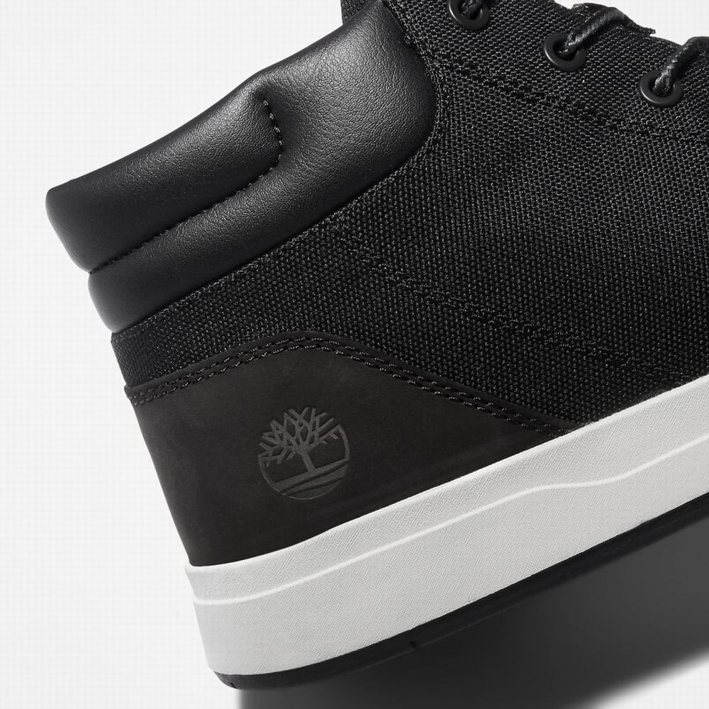 Timberland Davis Square Chukka Bot Erkek Siyah Beyaz | TR-5067N