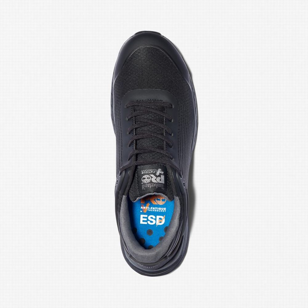 Timberland Drivetrain Composite Burunlu İş Sneaker İş Ayakkabısı Erkek Siyah Gri | TR-0954K