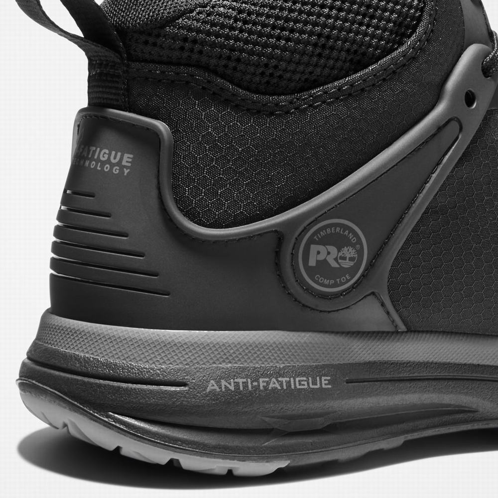Timberland Drivetrain Composite Burunlu İş Sneaker Iş Botu Erkek Siyah | TR-2469L