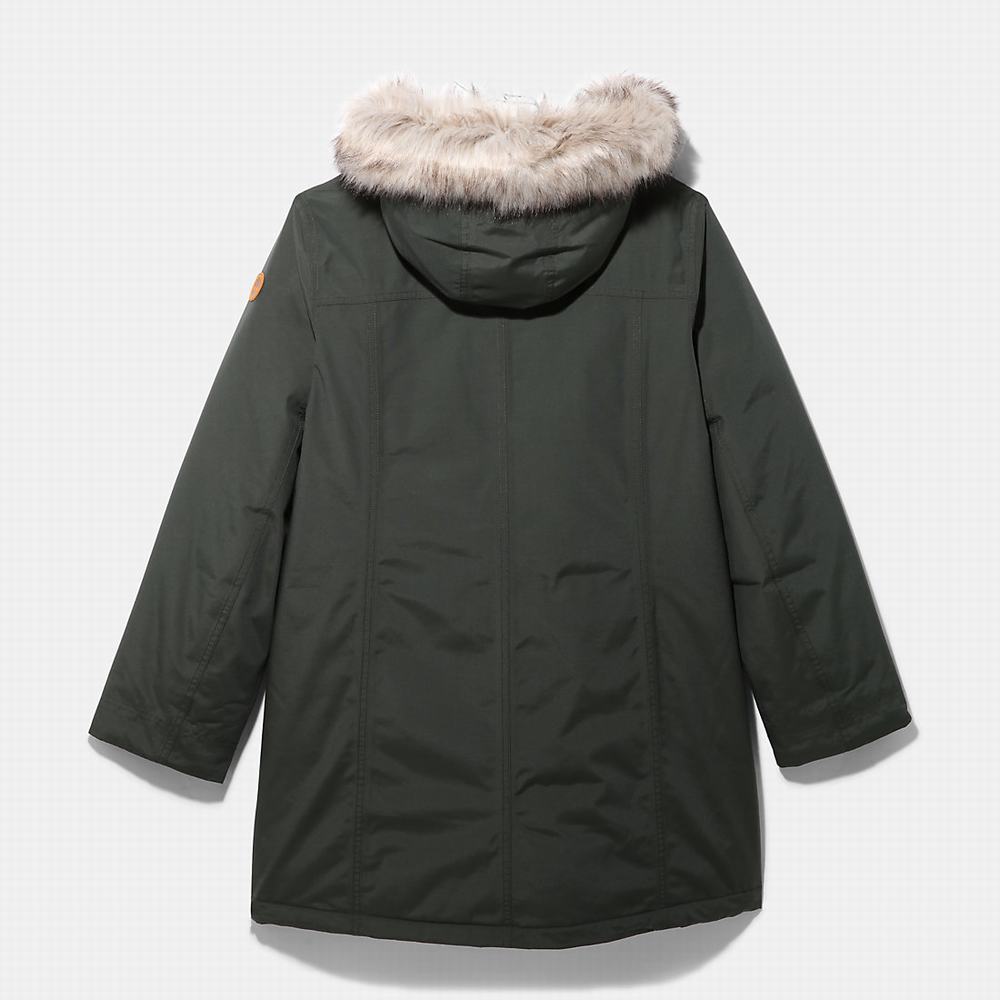 Timberland DryVent™ Waterproof Parka Ceketler Kadın Yeşil | TR-0615P