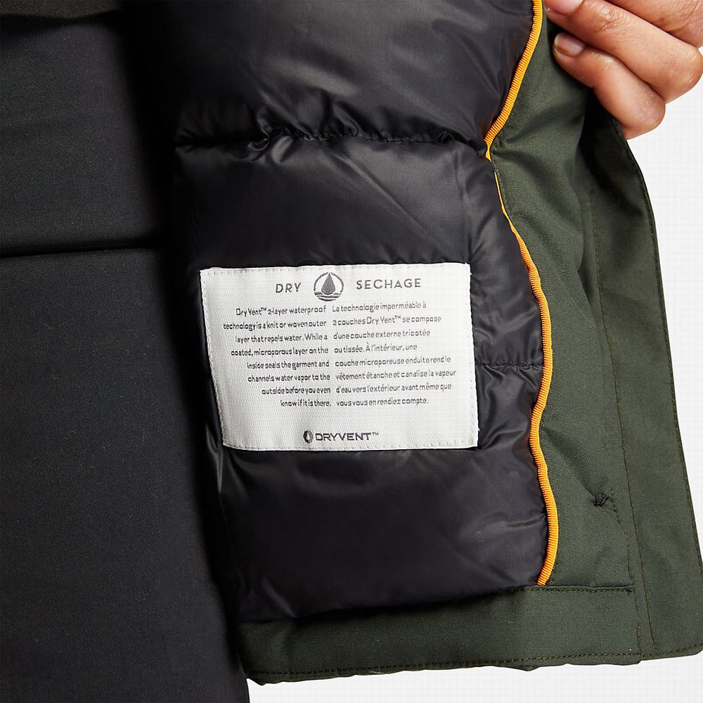 Timberland DryVent™ Waterproof Parka Ceketler Kadın Yeşil | TR-0615P