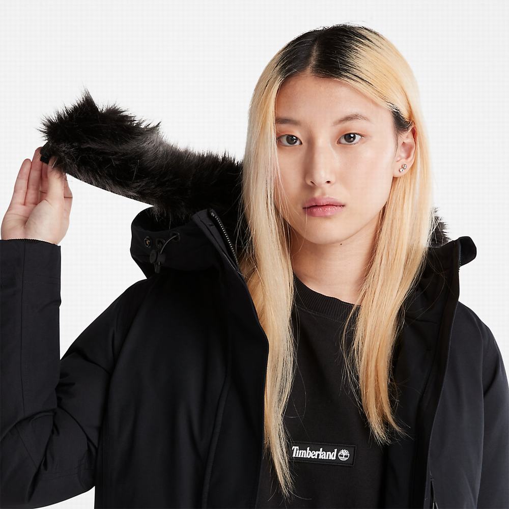 Timberland DryVent™ Waterproof Parka Ceketler Kadın Siyah | TR-9270U