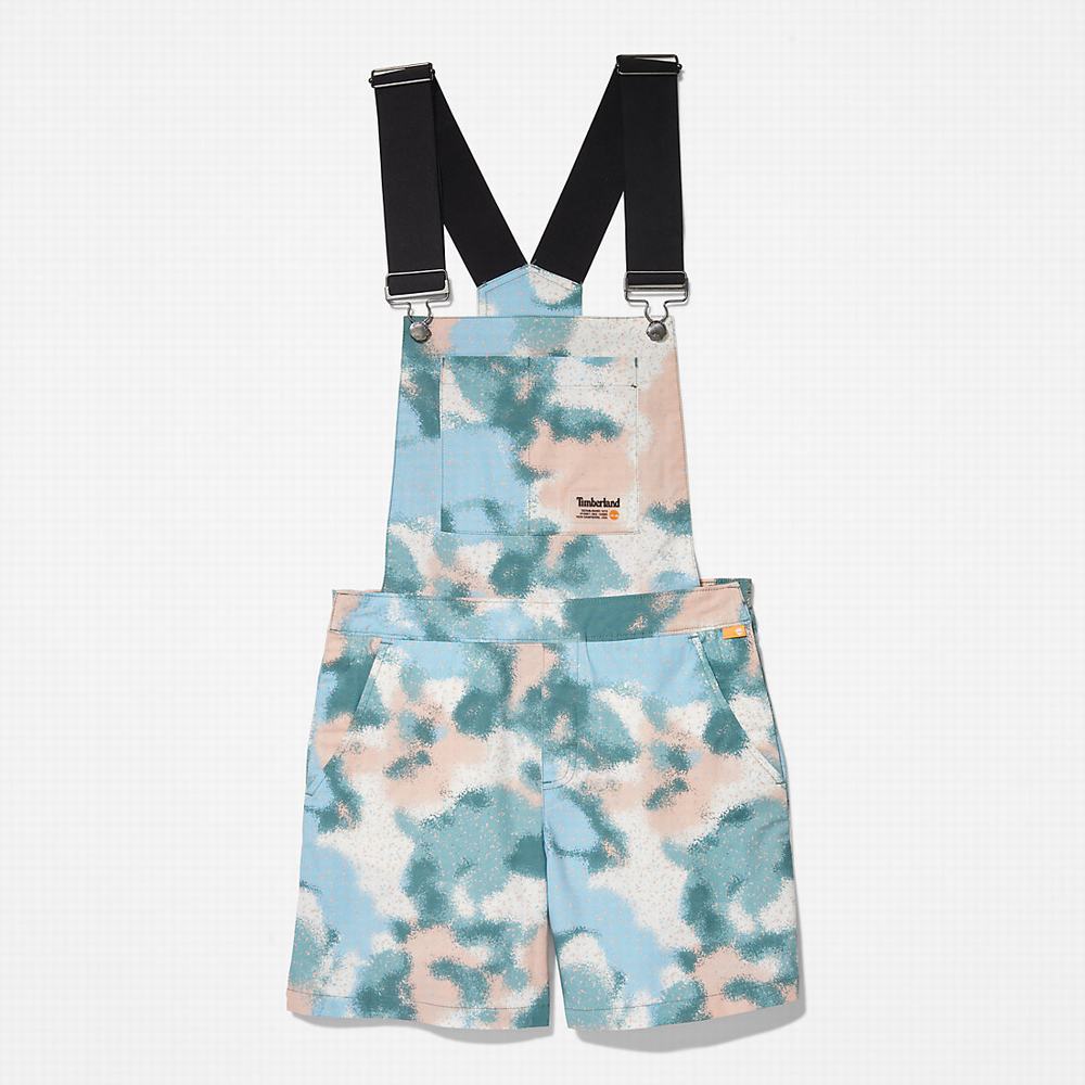 Timberland Dungaree Şort Kadın Yeşil | TR-6182A