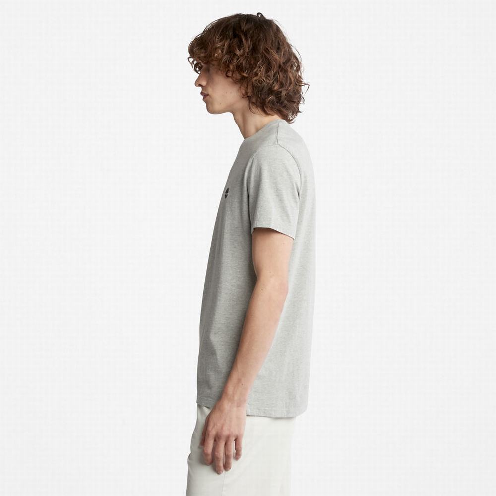 Timberland Dunstan River Crew Tee Tişört Erkek Gri | TR-2803S