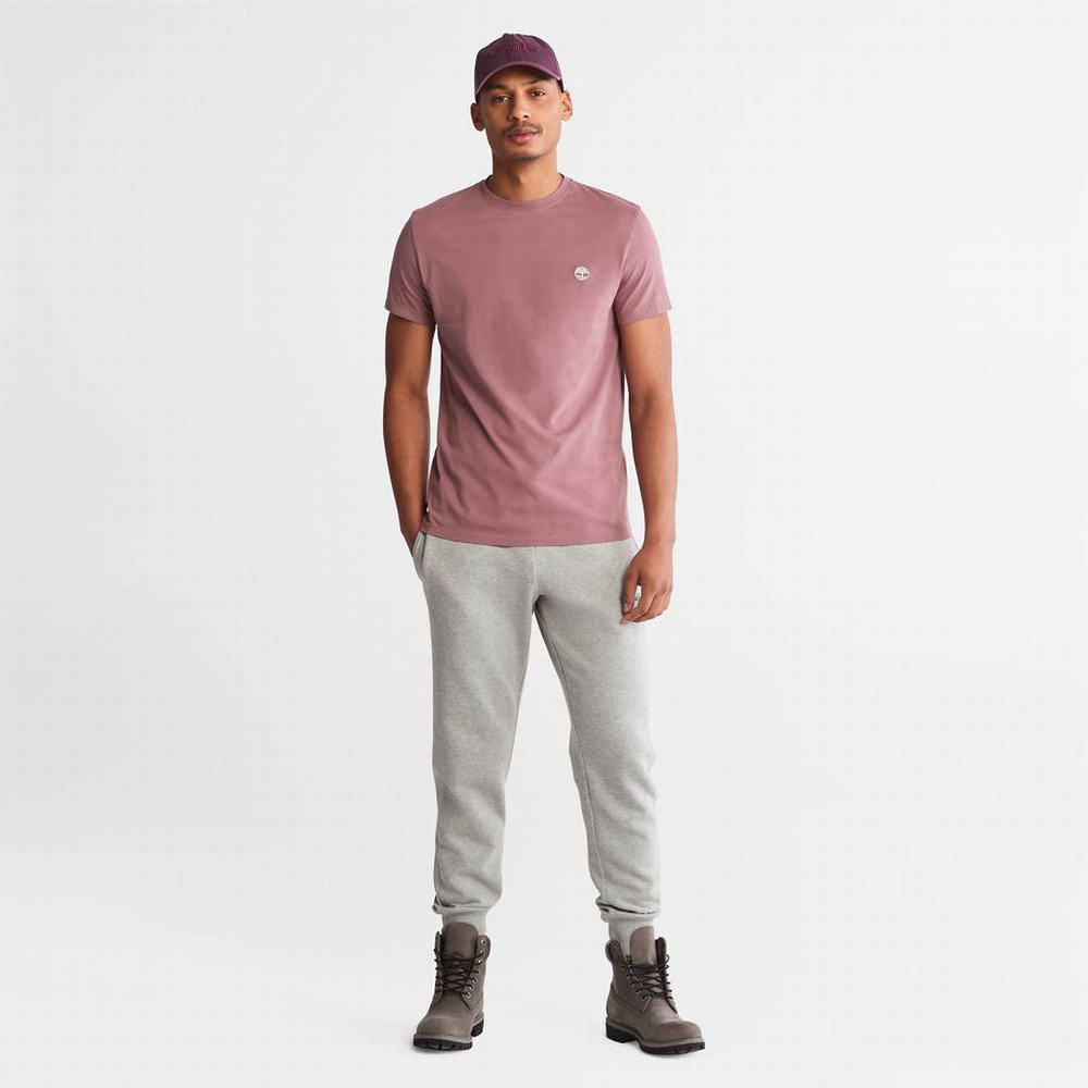 Timberland Dunstan River Tişört Erkek Pembe | TR-0236V