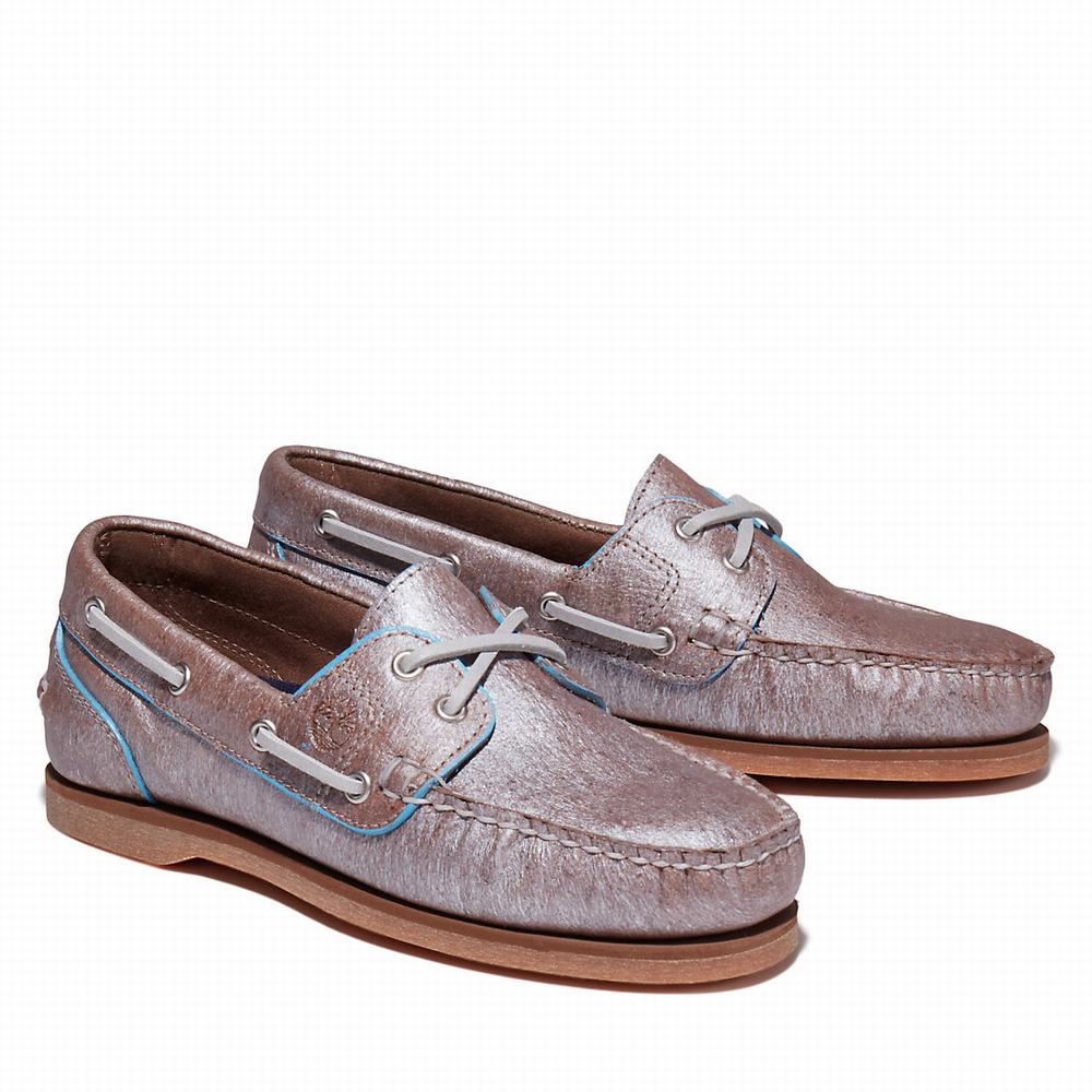 Timberland EK+ Classic Tekne Ayakkabısı Kadın Gümüş | TR-3561M