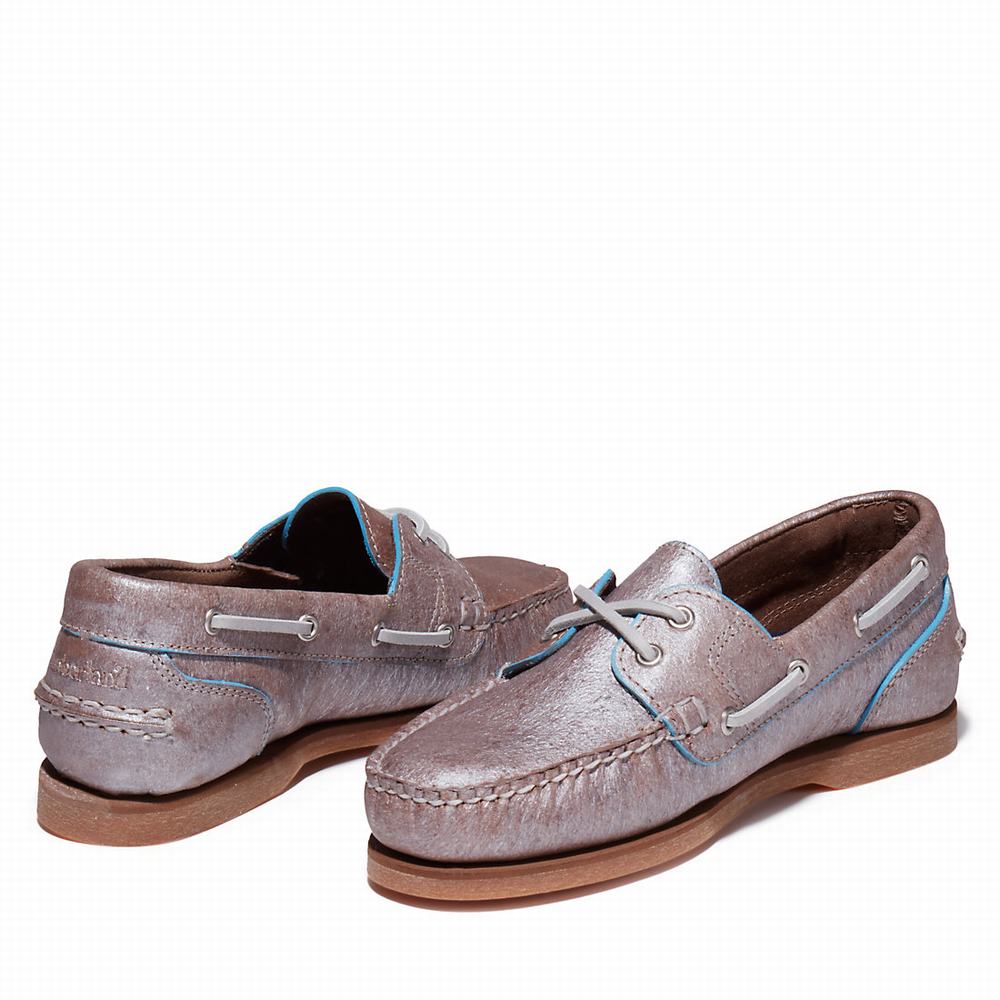 Timberland EK+ Classic Tekne Ayakkabısı Kadın Gümüş | TR-3561M