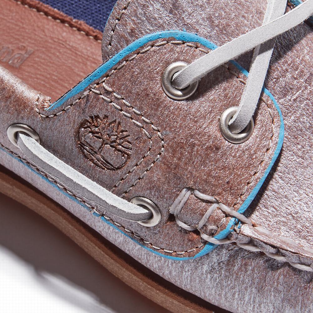 Timberland EK+ Classic Tekne Ayakkabısı Kadın Gümüş | TR-3561M
