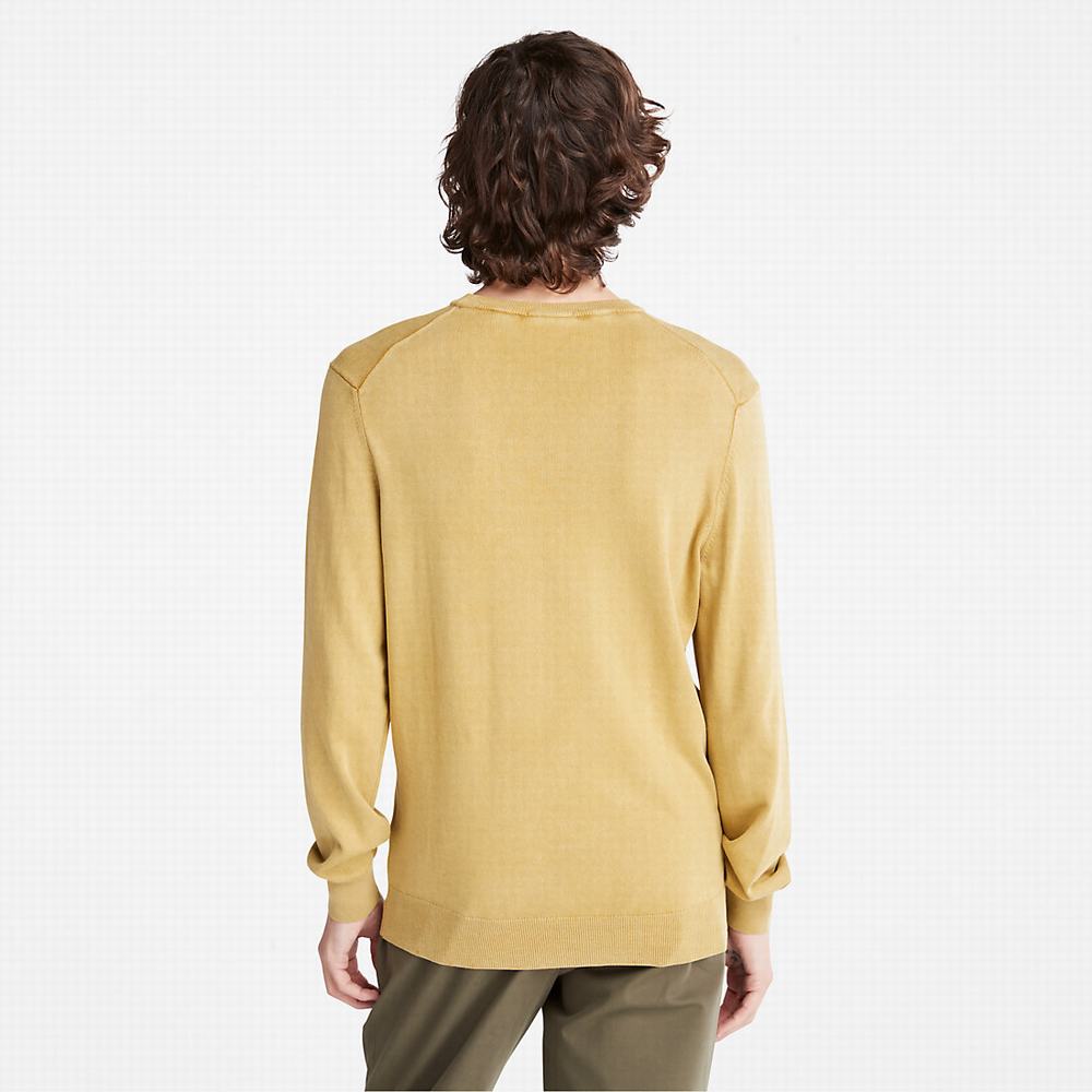 Timberland EK+ Crewneck Süveter Erkek Sarı | TR-9562S