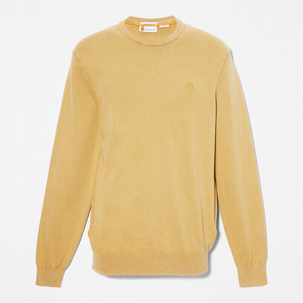 Timberland EK+ Crewneck Süveter Erkek Sarı | TR-9562S