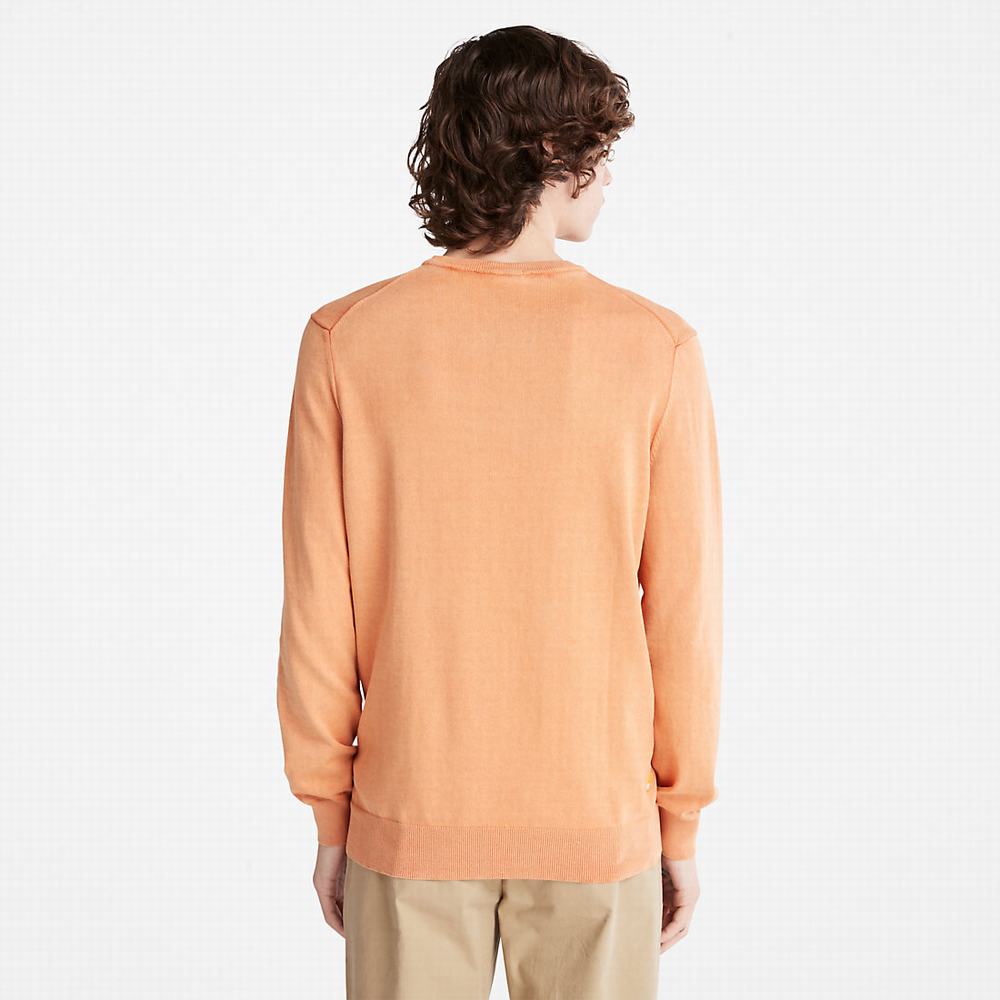 Timberland EK+ Crewneck Süveter Erkek Turuncu | TR-6073D
