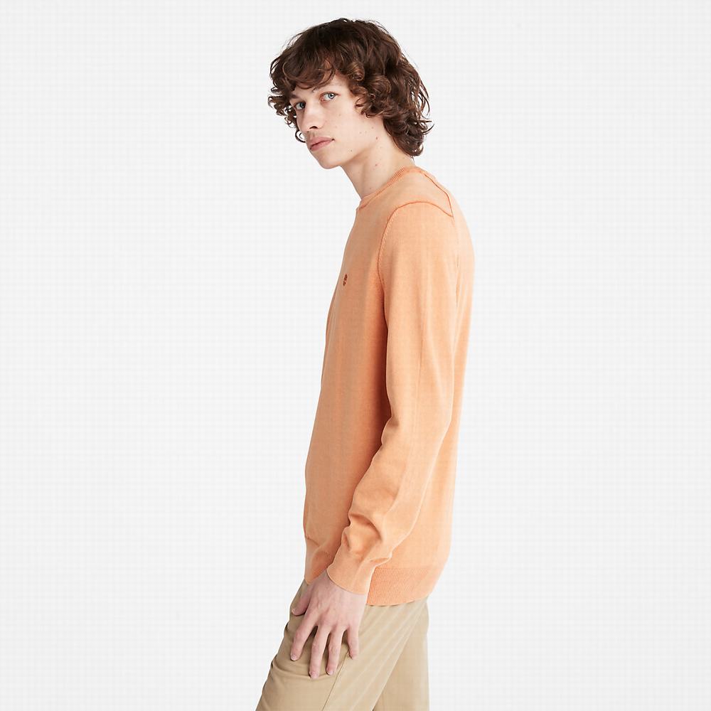 Timberland EK+ Crewneck Süveter Erkek Turuncu | TR-6073D