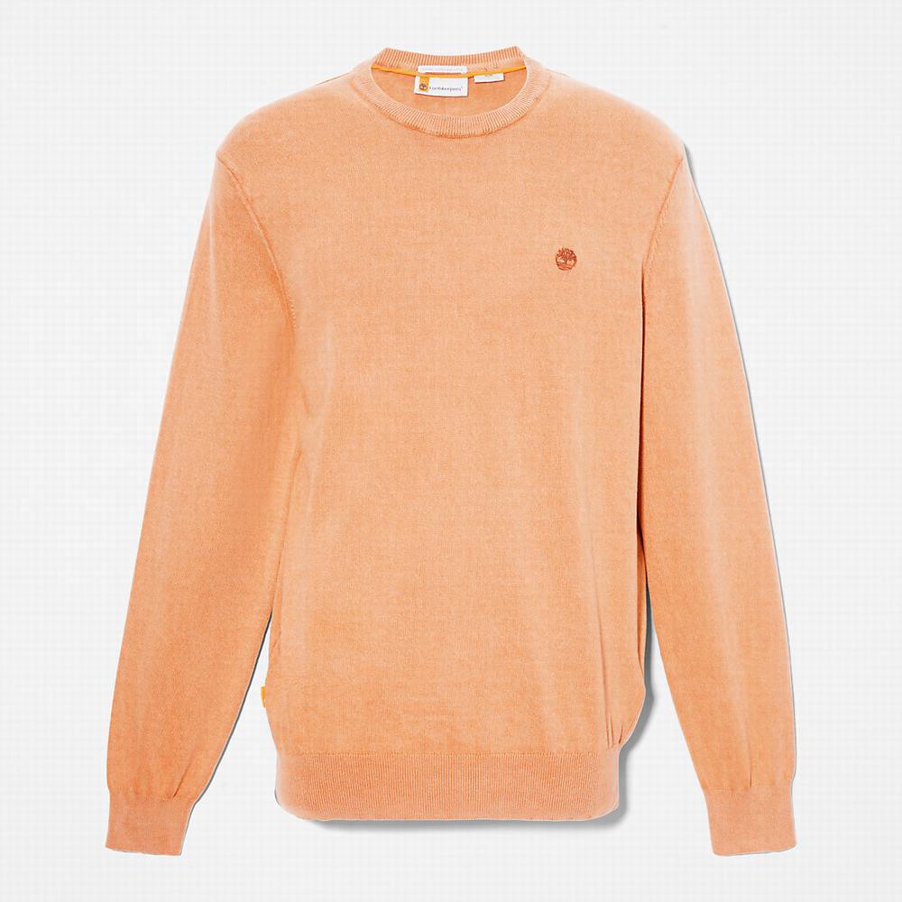 Timberland EK+ Crewneck Süveter Erkek Turuncu | TR-6073D