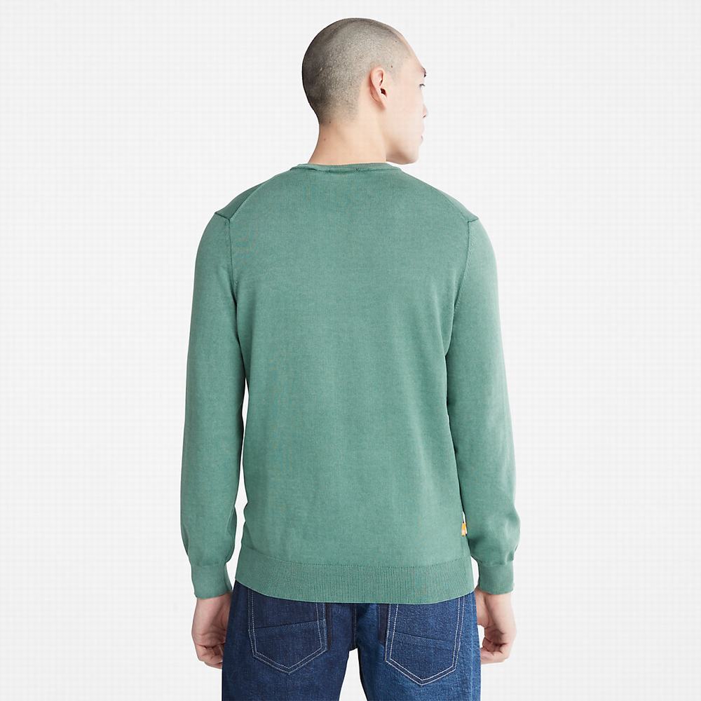 Timberland EK+ Crewneck Süveter Erkek Yeşil | TR-7201A