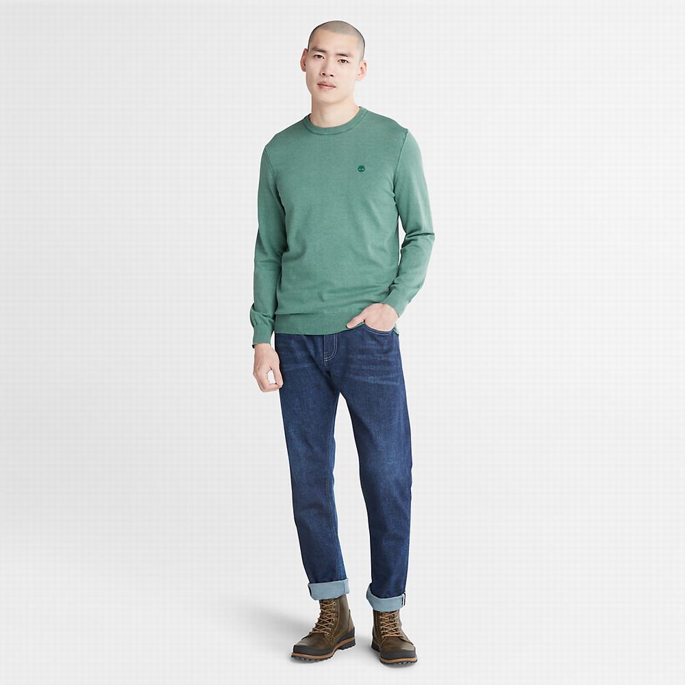 Timberland EK+ Crewneck Süveter Erkek Yeşil | TR-7201A