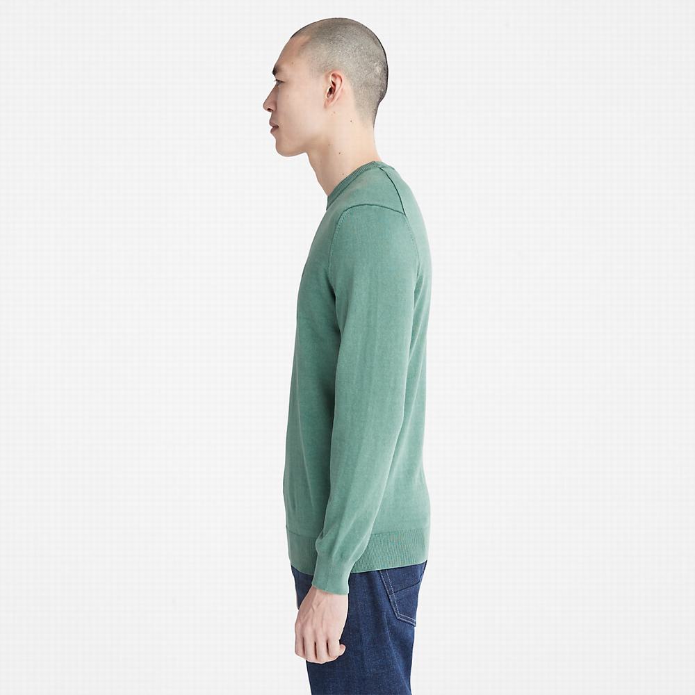 Timberland EK+ Crewneck Süveter Erkek Yeşil | TR-7201A