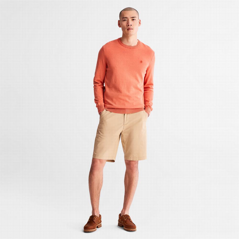 Timberland EK+ Lightweight Süveter Erkek Turuncu | TR-0871E