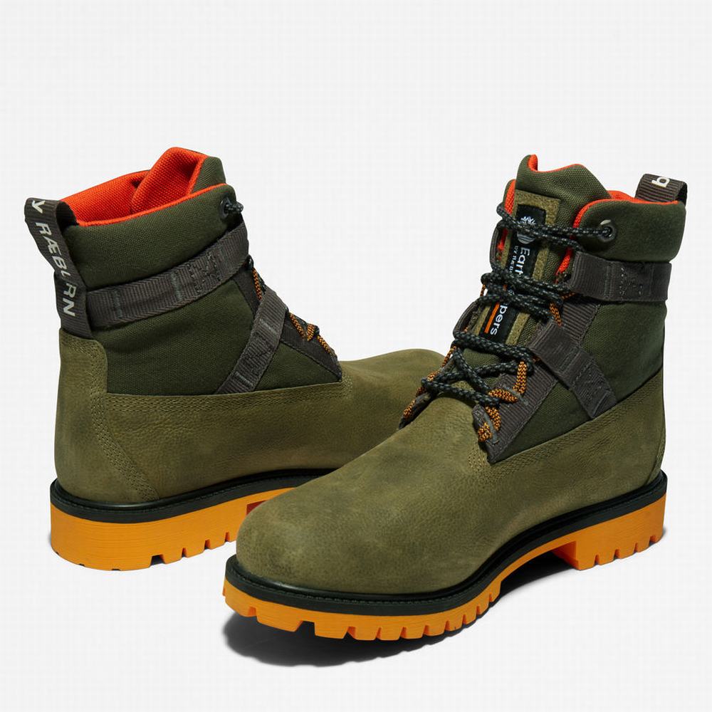 Timberland Earthkeepers By Raeburn Euro Hiker Yürüyüş Botu Erkek Koyu Yeşil | TR-4973B