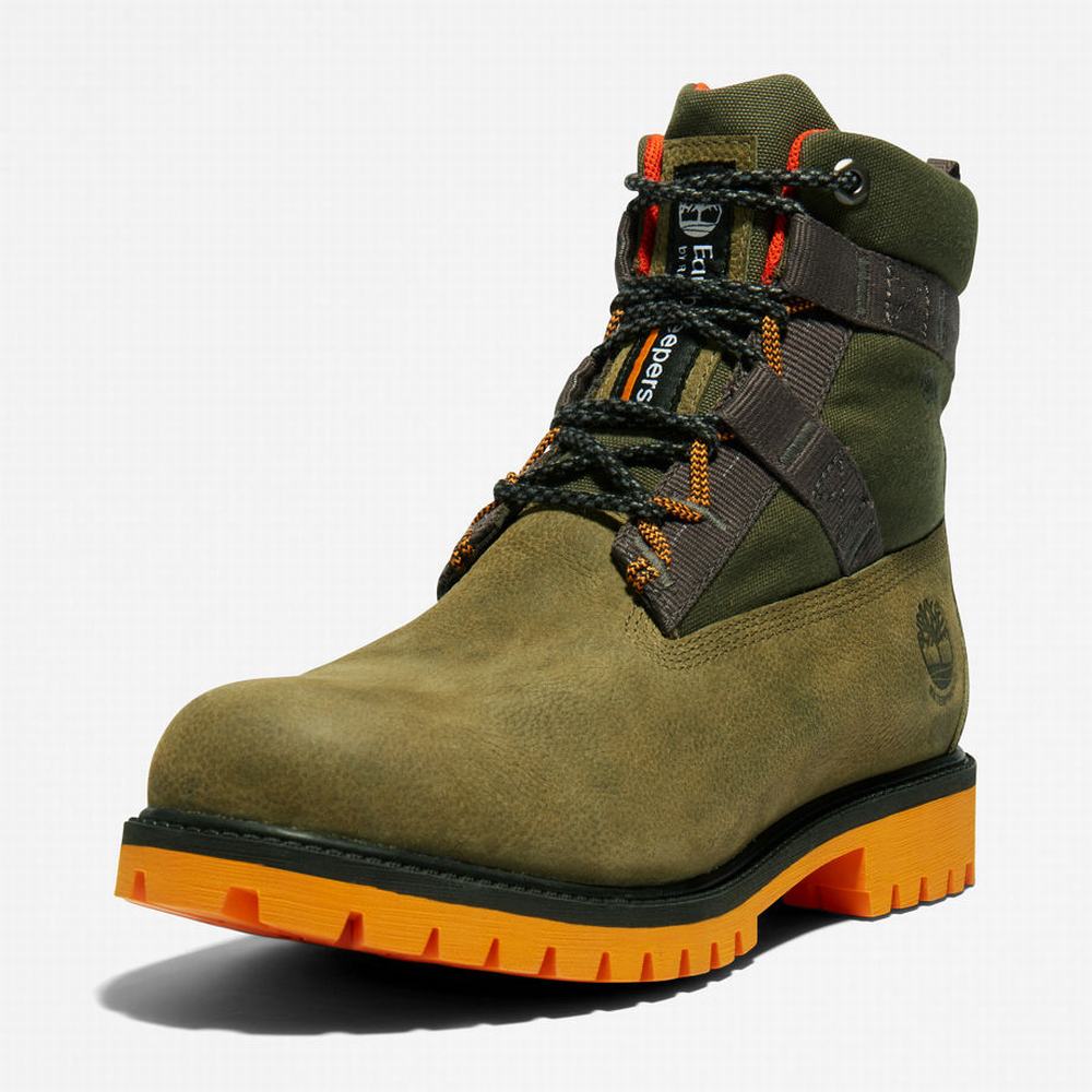 Timberland Earthkeepers By Raeburn Euro Hiker Yürüyüş Botu Erkek Koyu Yeşil | TR-4973B