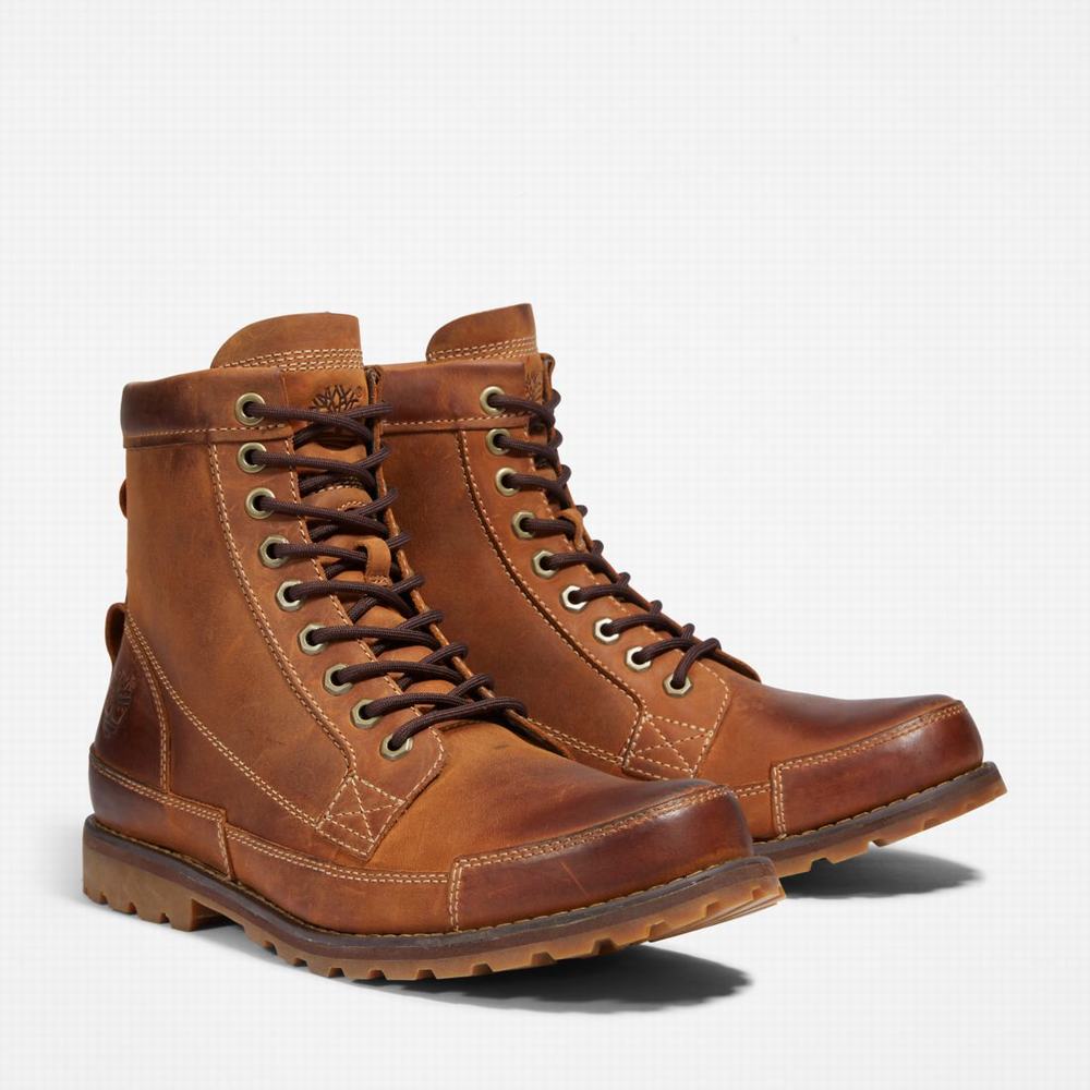Timberland Earthkeepers® Original 6-Inch Leather Bot Erkek Kahverengi | TR-1947S