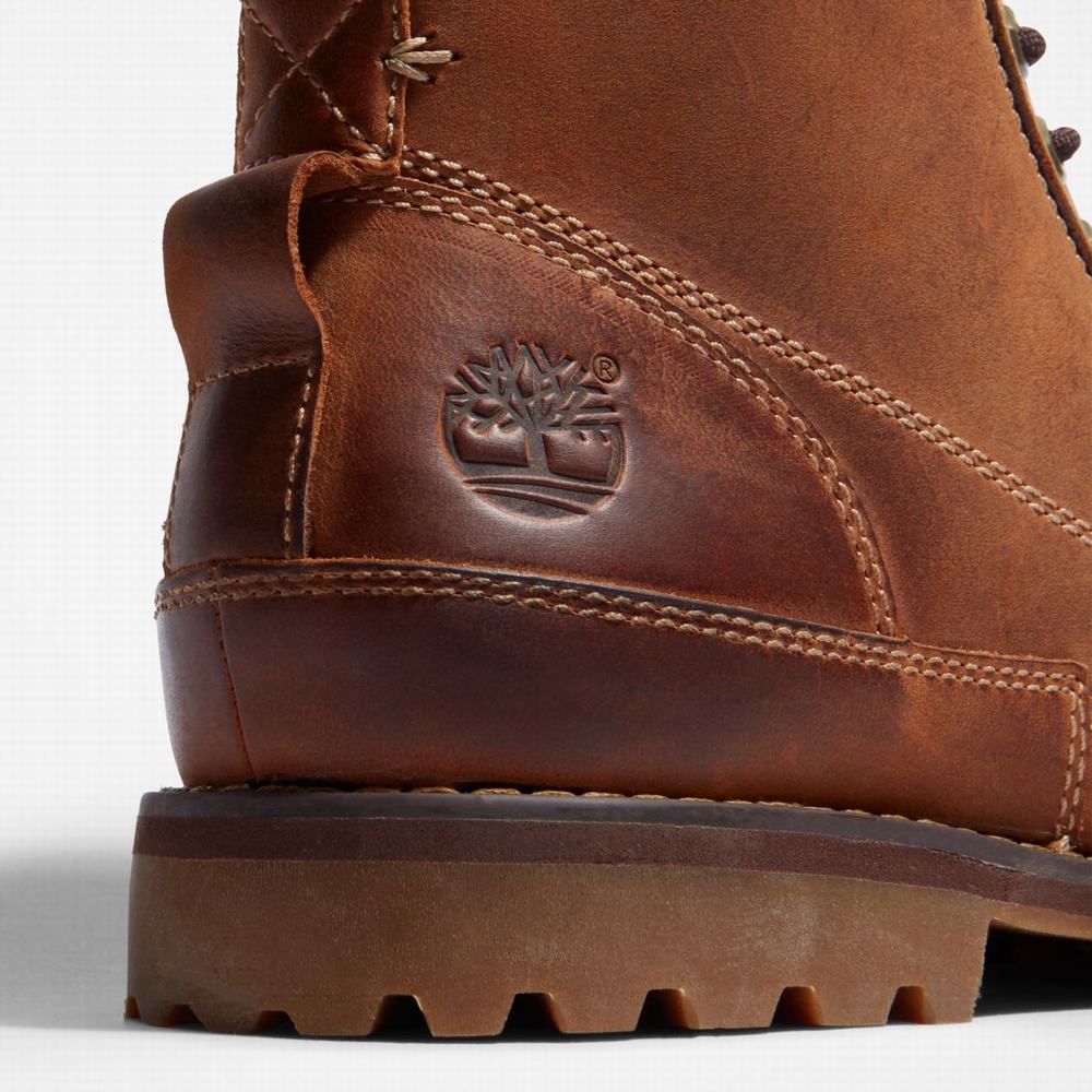 Timberland Earthkeepers® Original 6-Inch Leather Bot Erkek Kahverengi | TR-1947S