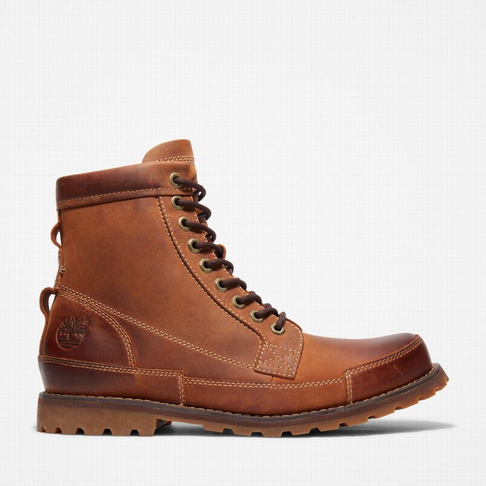 Timberland Earthkeepers® Original 6-Inch Leather Bot Erkek Kahverengi | TR-1947S