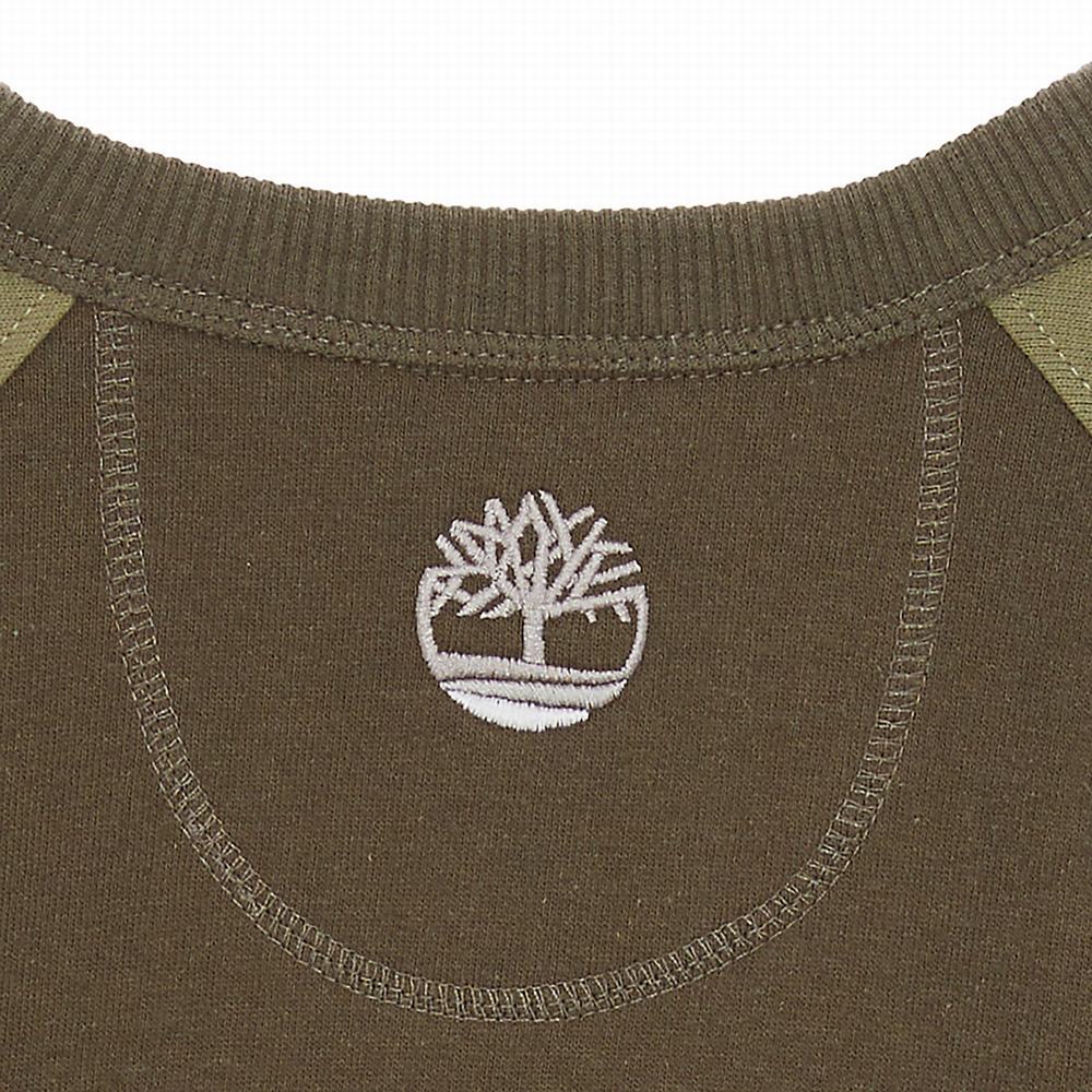 Timberland Earthkeepers® by Raeburn All Gender Pocket Tişörtü Erkek Koyu Yeşil | TR-6089D