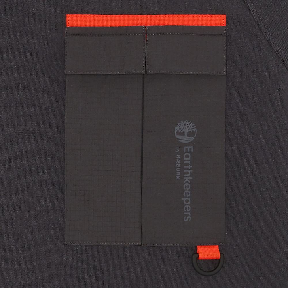 Timberland Earthkeepers® by Raeburn All Gender Pocket Tişörtü Erkek Koyu Gri | TR-8972S