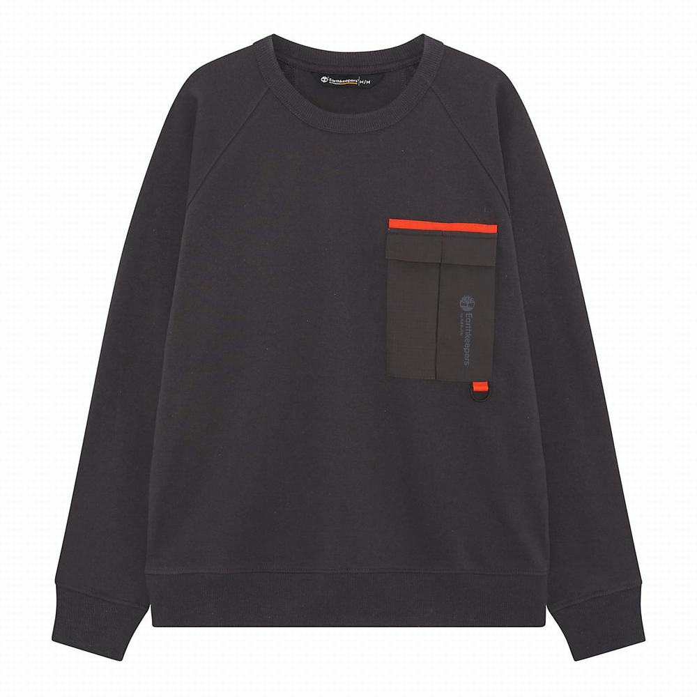 Timberland Earthkeepers® by Raeburn All Gender Pocket Tişörtü Erkek Koyu Gri | TR-8972S
