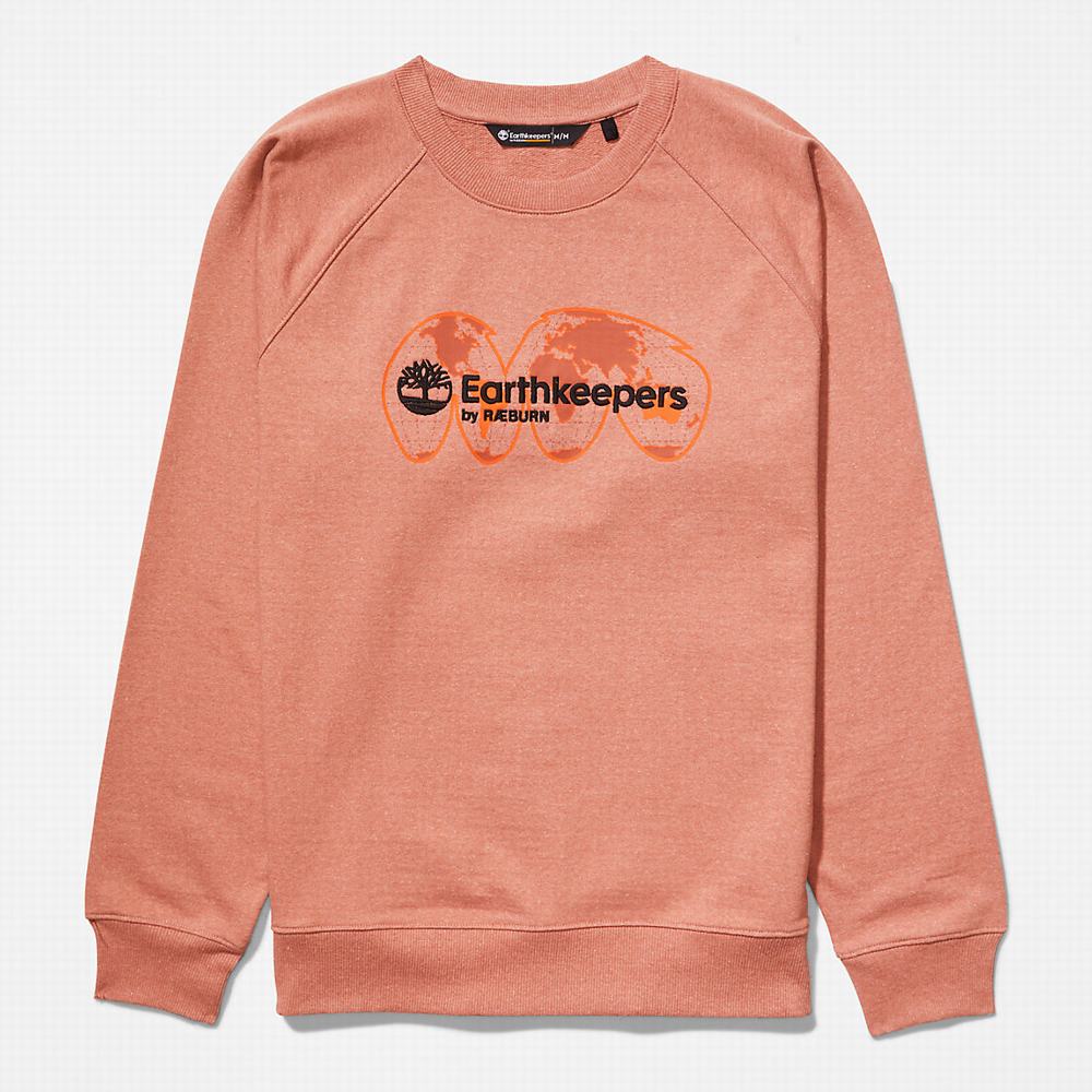 Timberland Earthkeepers® by Raeburn Archive Globe Crewneck Tişörtü Kadın Turuncu | TR-0568S