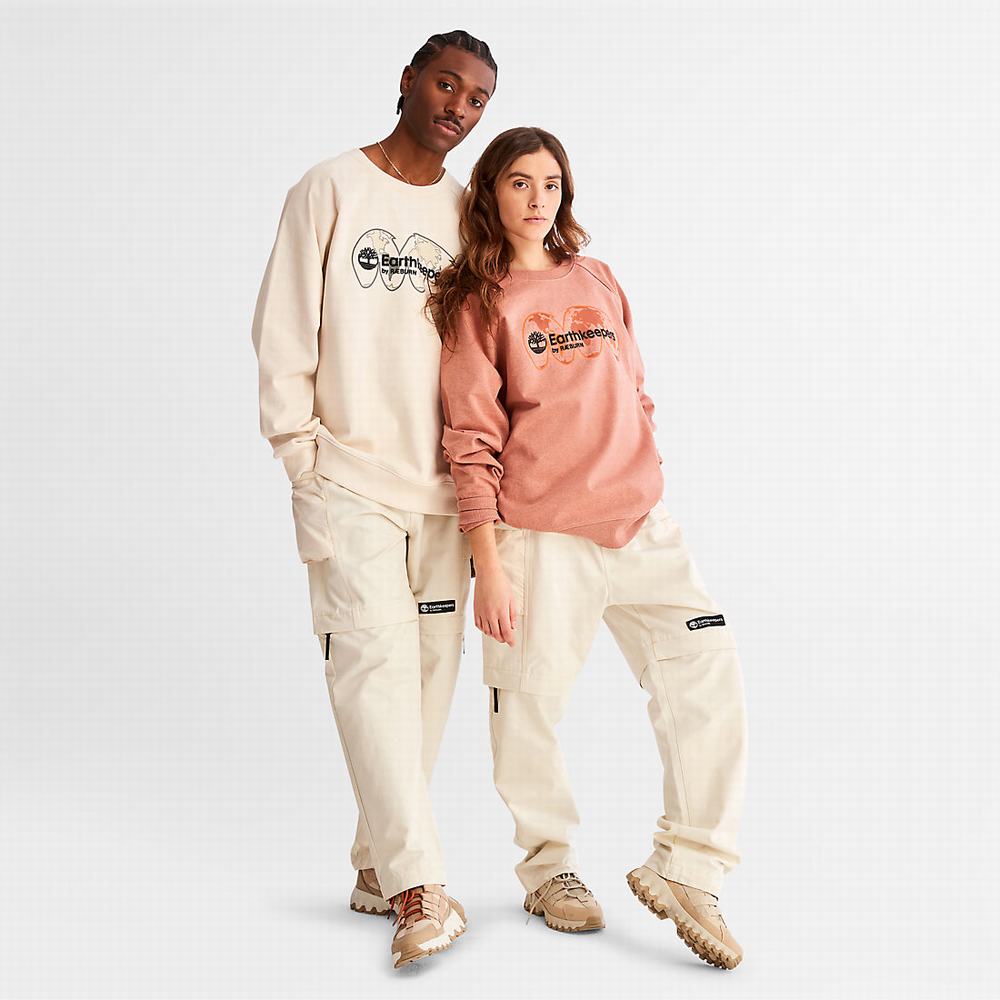 Timberland Earthkeepers® by Raeburn Archive Globe Crewneck Tişörtü Erkek Turuncu | TR-1354B
