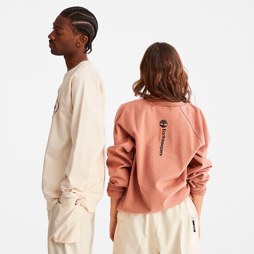 Timberland Earthkeepers® by Raeburn Archive Globe Crewneck Tişörtü Erkek Turuncu | TR-1354B