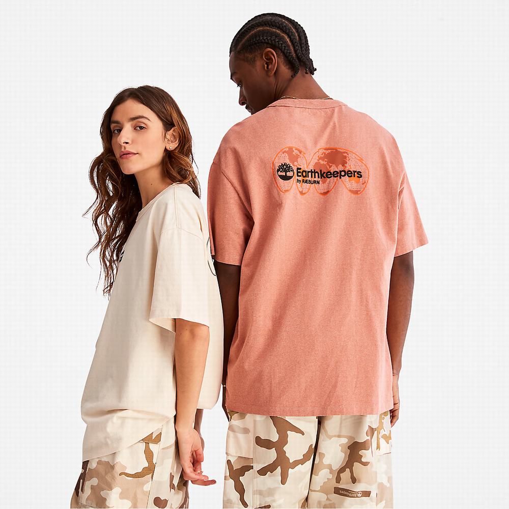 Timberland Earthkeepers® by Raeburn Archive Globe Tişört Kadın Turuncu | TR-2694H