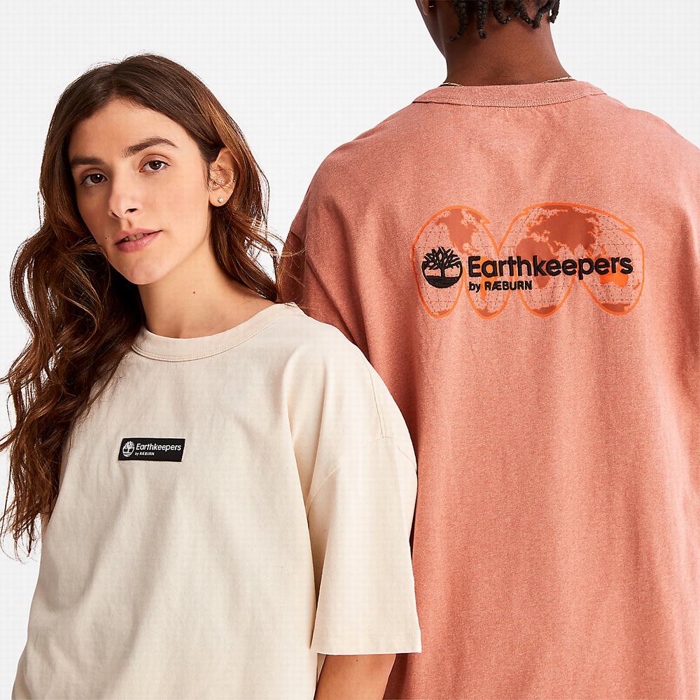 Timberland Earthkeepers® by Raeburn Archive Globe Tişört Kadın Turuncu | TR-2694H