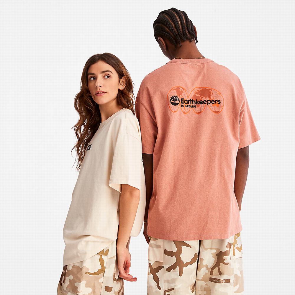 Timberland Earthkeepers® by Raeburn Archive Globe Tişört Kadın Bej Rengi | TR-4530J