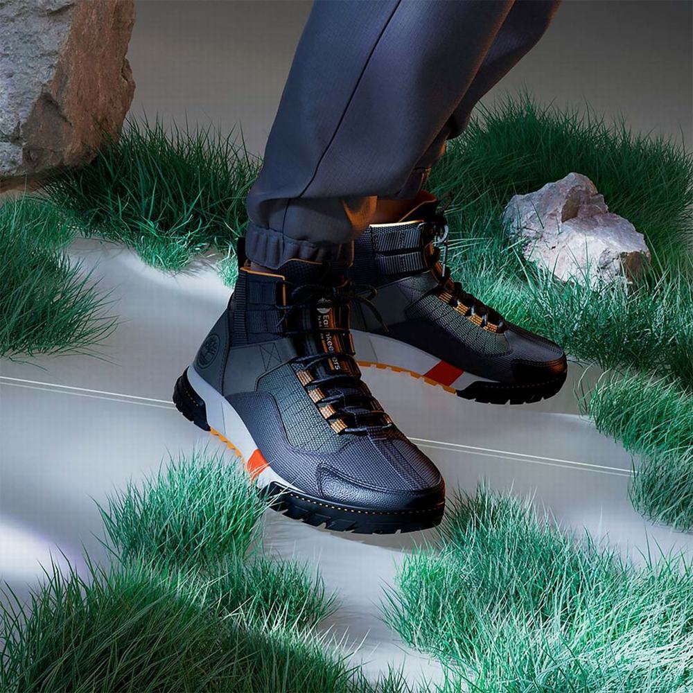Timberland Earthkeepers® by Raeburn Garrison Yürüyüş Waterproof Hikers Yürüyüş Botu Kadın Koyu Gri Yeşil | TR-6340T