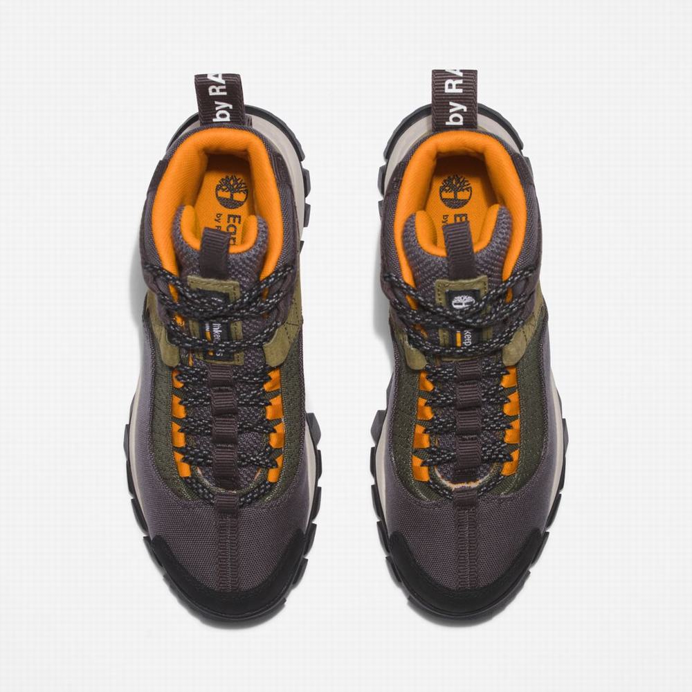 Timberland Earthkeepers® by Raeburn Garrison Yürüyüş Waterproof Hikers Yürüyüş Botu Kadın Koyu Gri Yeşil | TR-6340T