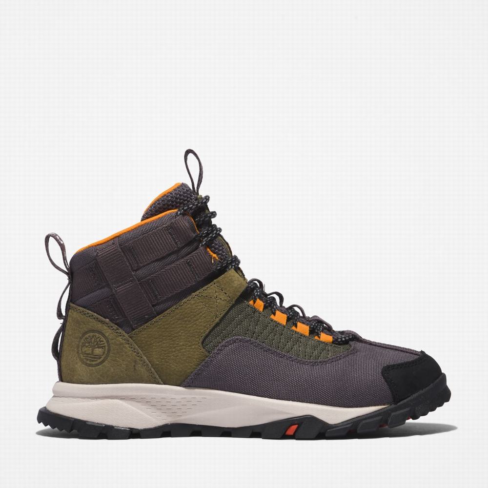 Timberland Earthkeepers® by Raeburn Garrison Yürüyüş Waterproof Hikers Yürüyüş Botu Kadın Koyu Gri Yeşil | TR-6340T