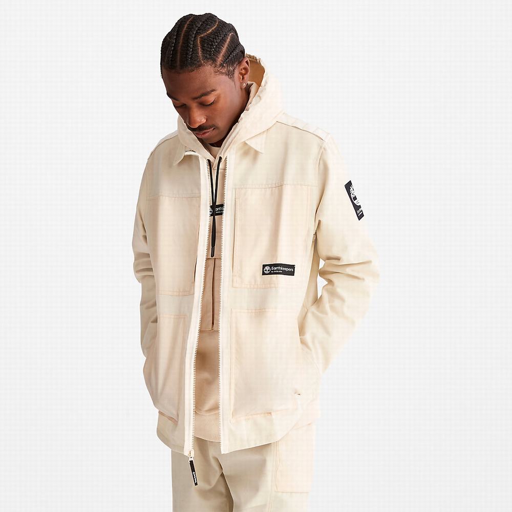 Timberland Earthkeepers® by Raeburn Overshirt Ceket Erkek Bej Rengi | TR-8516H