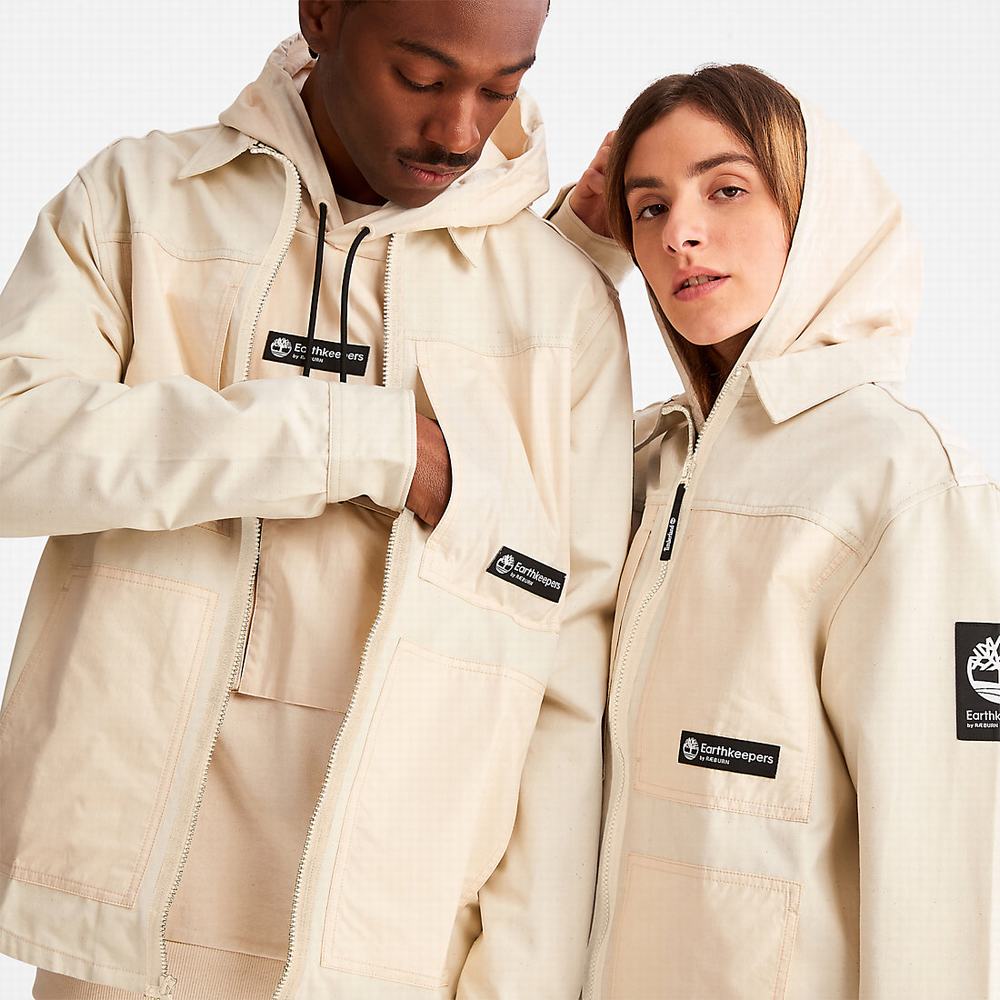Timberland Earthkeepers® by Raeburn Overshirt Ceket Erkek Bej Rengi | TR-8516H