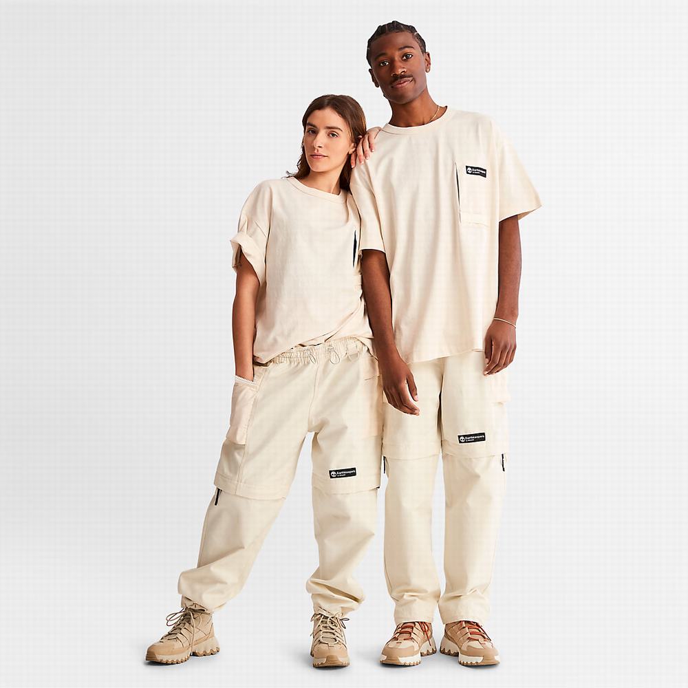 Timberland Earthkeepers® by Raeburn Utility Tişört Kadın Bej Rengi | TR-0582G