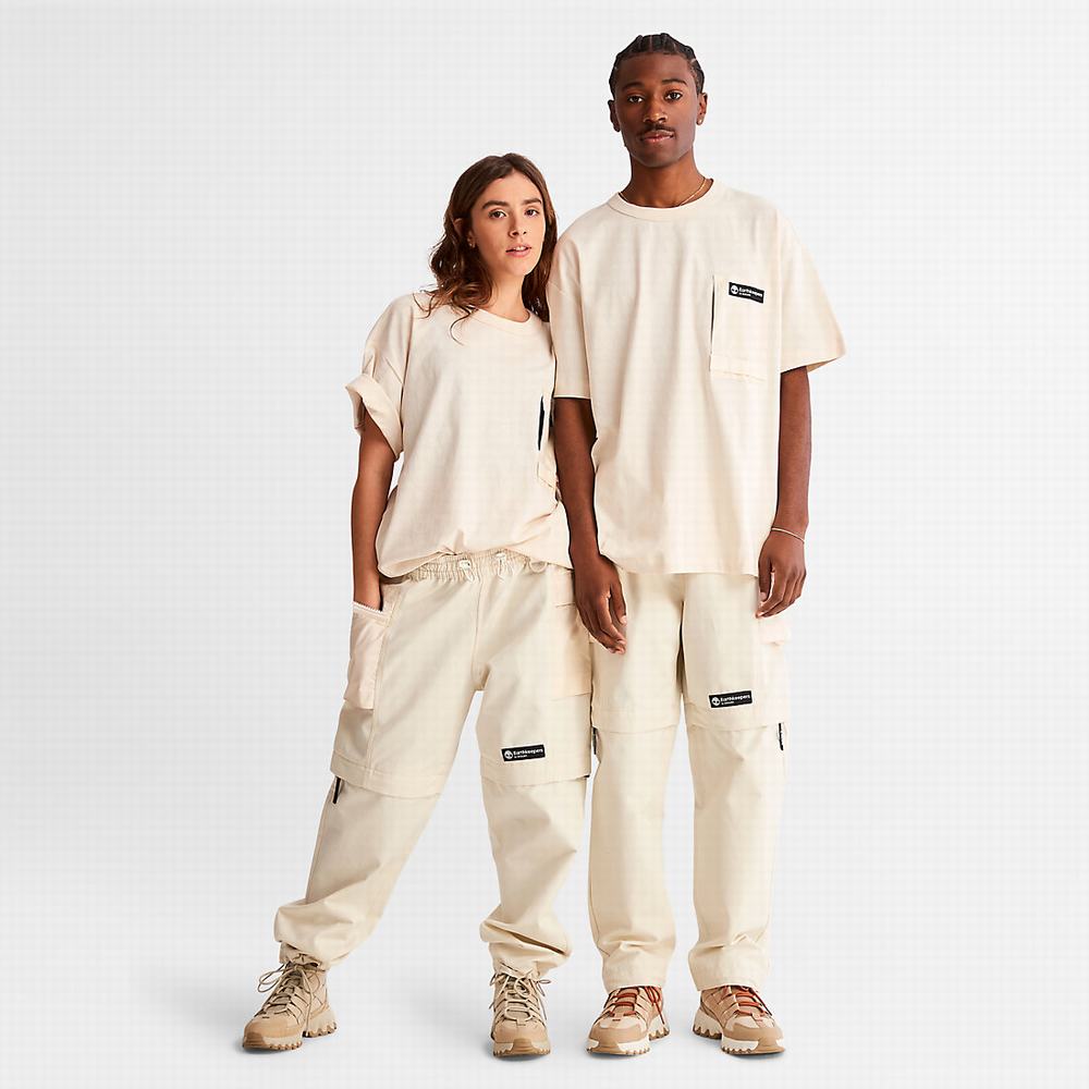 Timberland Earthkeepers® by Raeburn Utility Tişört Kadın Bej Rengi | TR-0582G
