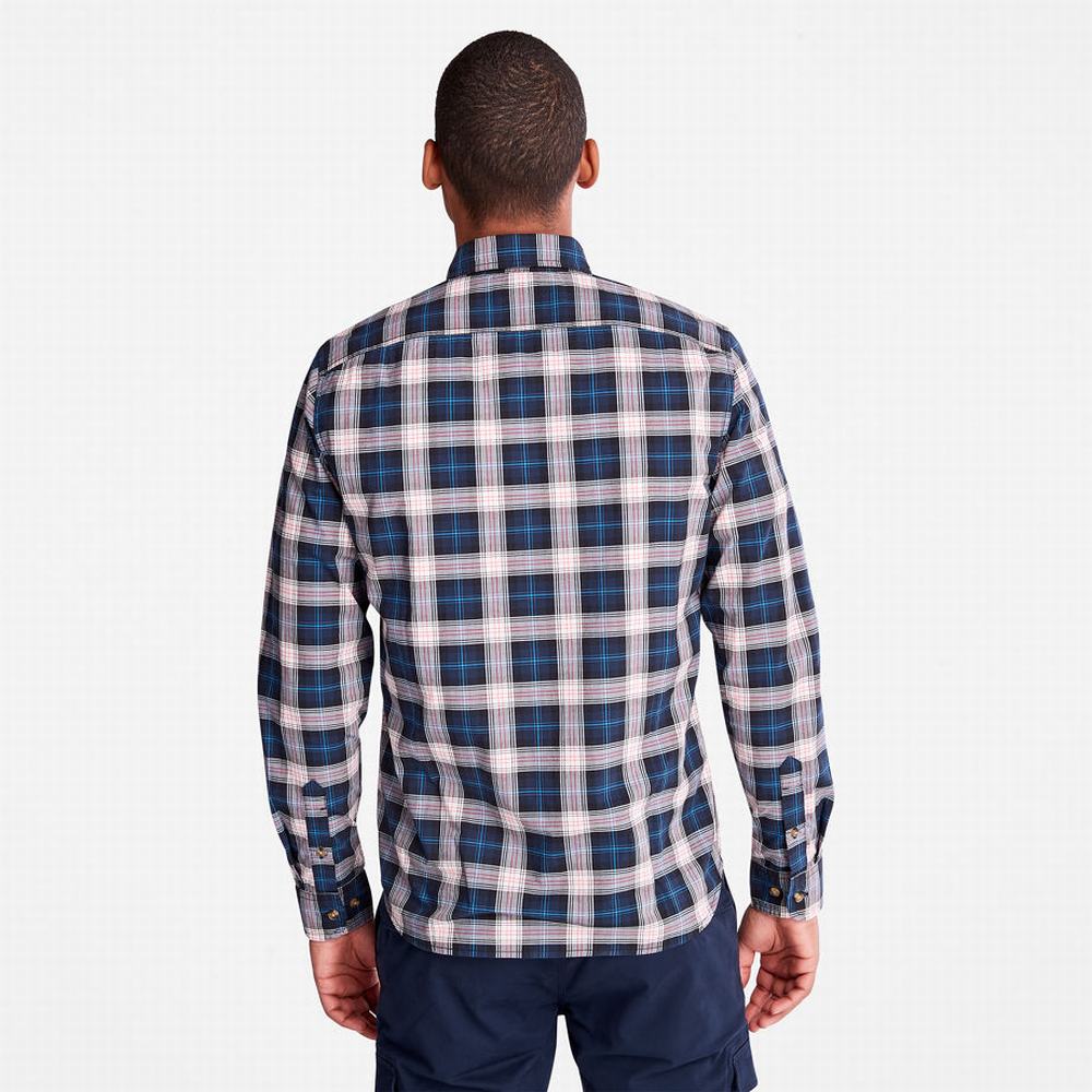 Timberland Eastham River Tartan Gömlek Erkek Açık Gri | TR-2687V