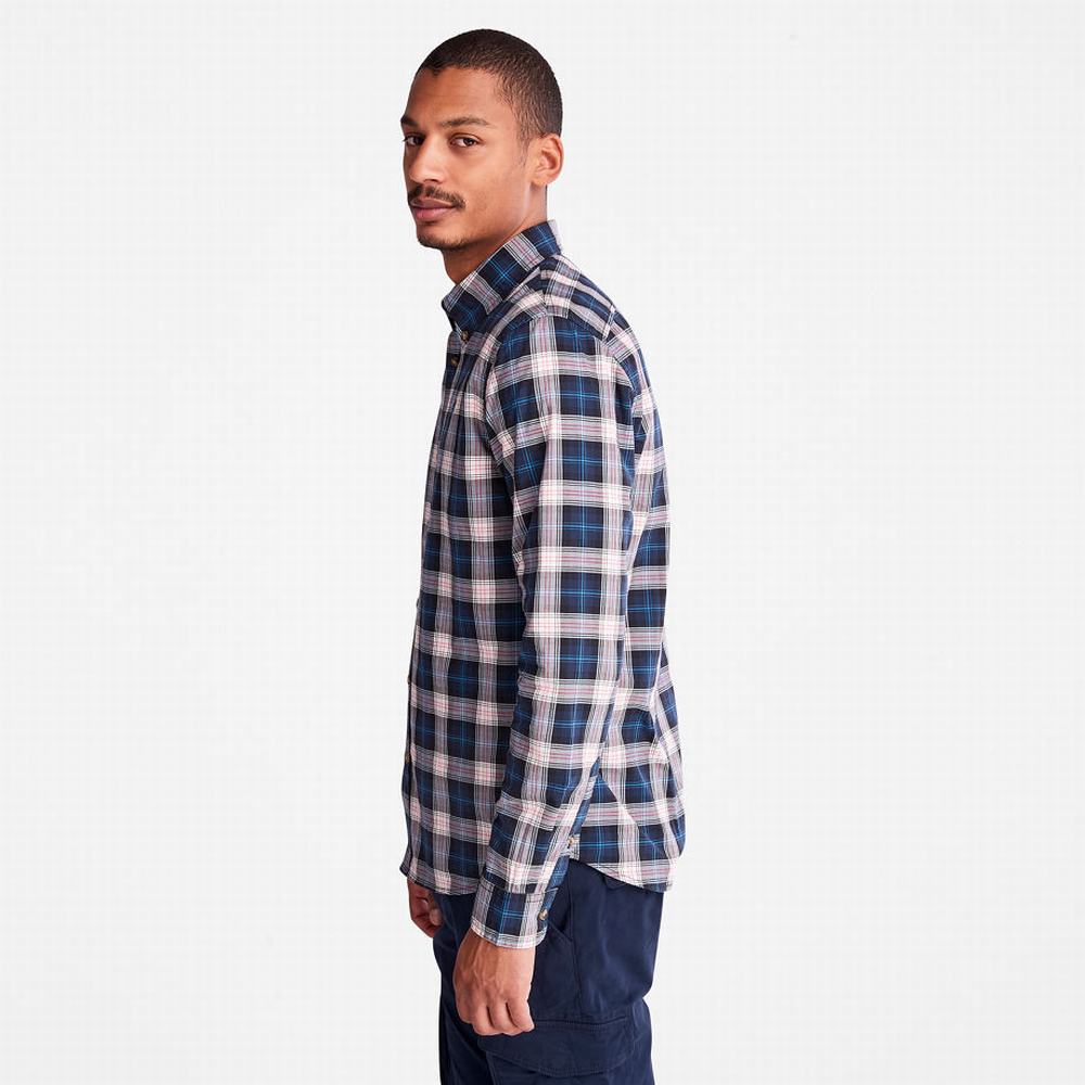 Timberland Eastham River Tartan Gömlek Erkek Açık Gri | TR-2687V