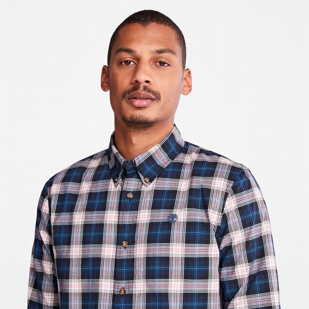 Timberland Eastham River Tartan Gömlek Erkek Açık Gri | TR-2687V